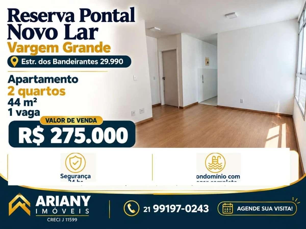 Reserva Pontal  • Apartamento 2 quartos em Vargem Grande - Ariany Imóveis e Consultoria Imobiliária
