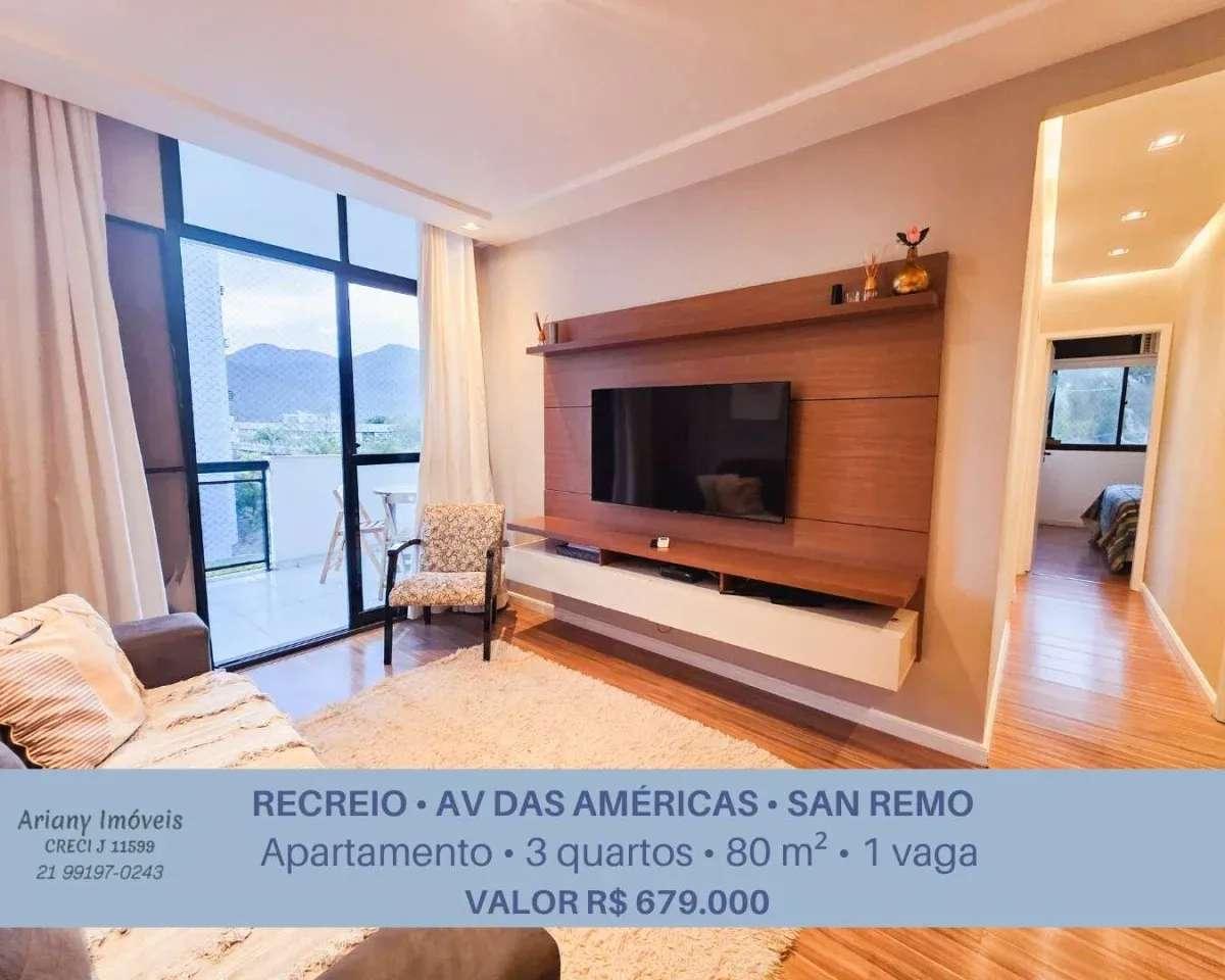 • San Remo | Apartamento 3 quartos no Recreio - Ariany Imóveis e Consultoria Imobiliária