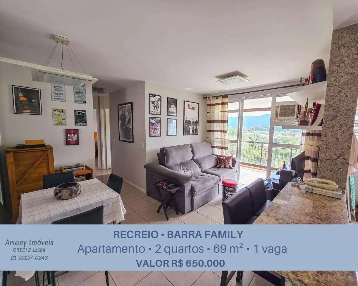 • Barra Family | Apartamento 2 quartos no Recreio - Ariany Imóveis e Consultoria Imobiliária