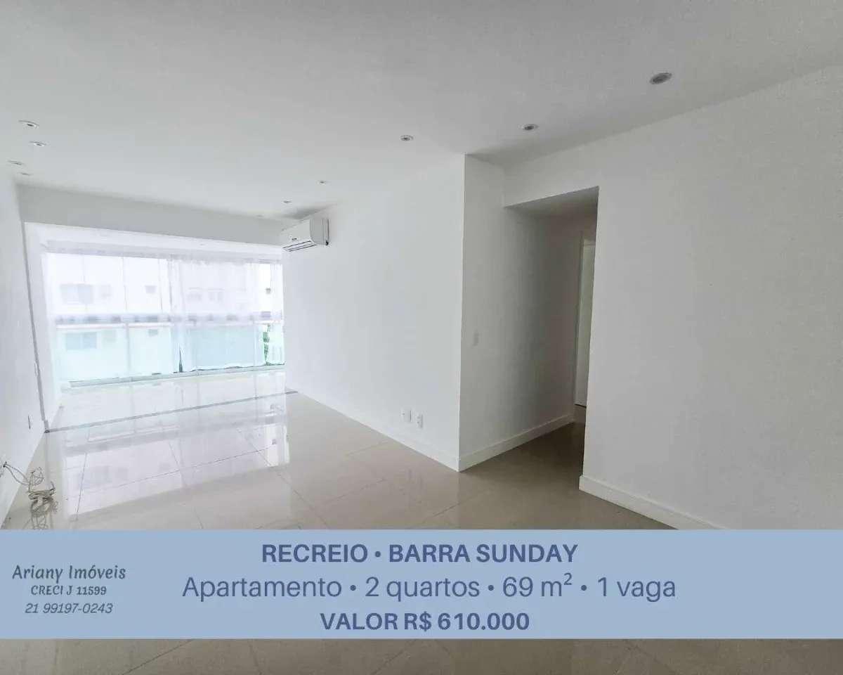 • Barra Sunday | Apartamento 2 quartos no Recreio @arianyimoveis - Ariany Imóveis e Consultoria Imobiliária