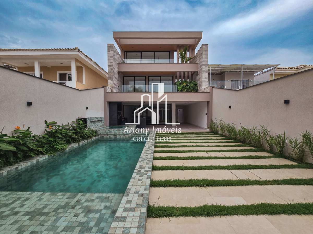 Casa triplex contemporanea 4 suítes 420 m² no Recreio - Ariany Imóveis e Consultoria Imobiliária