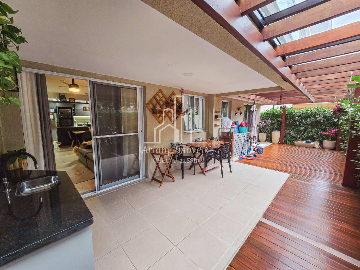 Locação Garden 3 Quartos | Barra Village Lakes no Recreio - Mobiliado - Ariany Imóveis e Consultoria Imobiliária