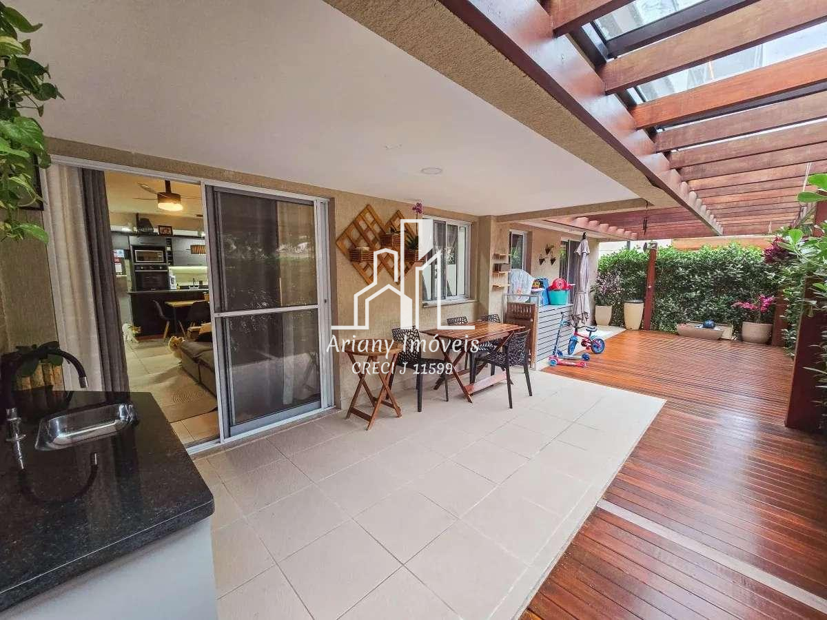 Locação Garden 3 Quartos | Barra Village Lakes no Recreio - Mobiliado - Ariany Imóveis e Consultoria Imobiliária