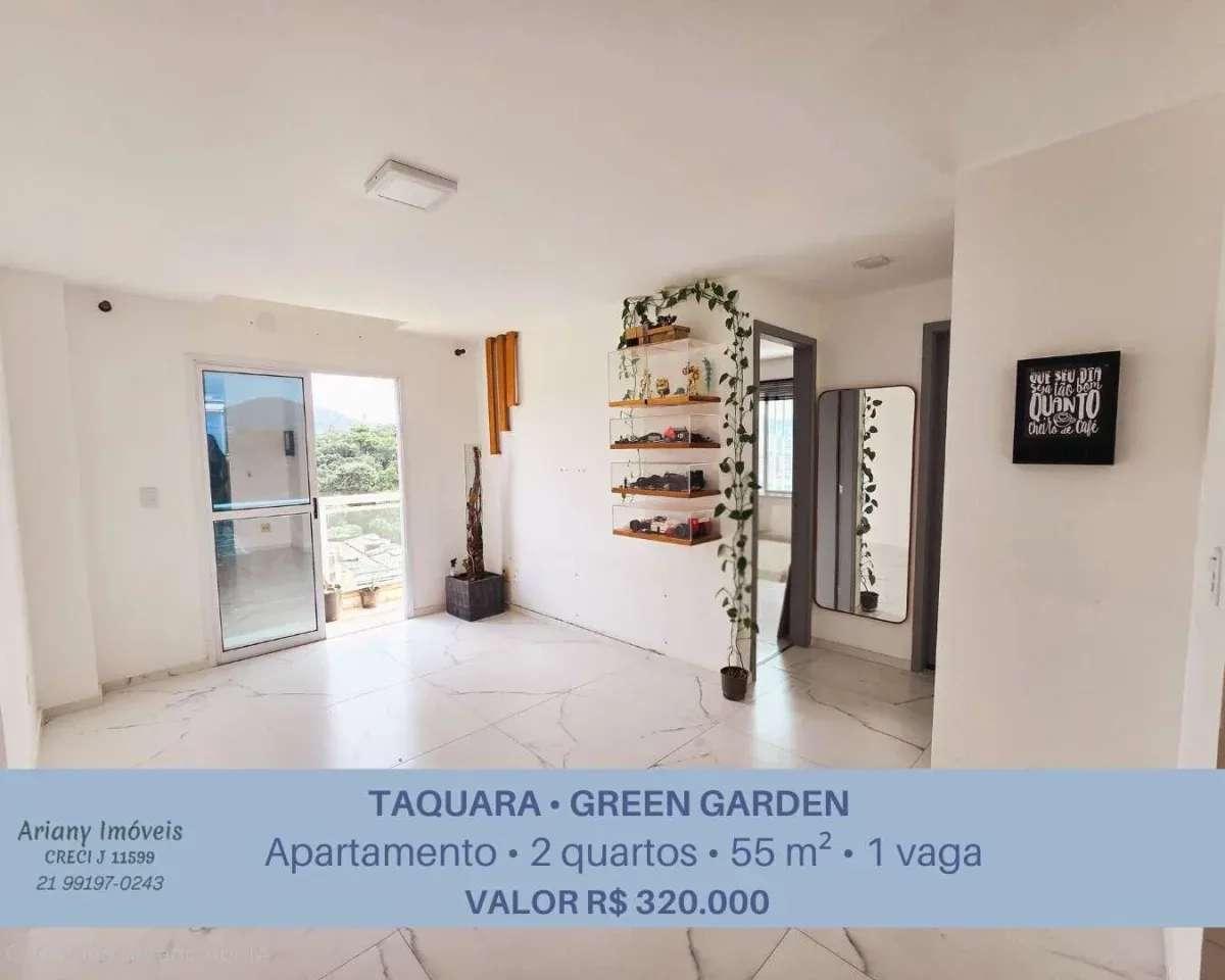 • Green Garden | Apartamento 2 quartos - Taquara •  - Ariany Imóveis e Consultoria Imobiliária