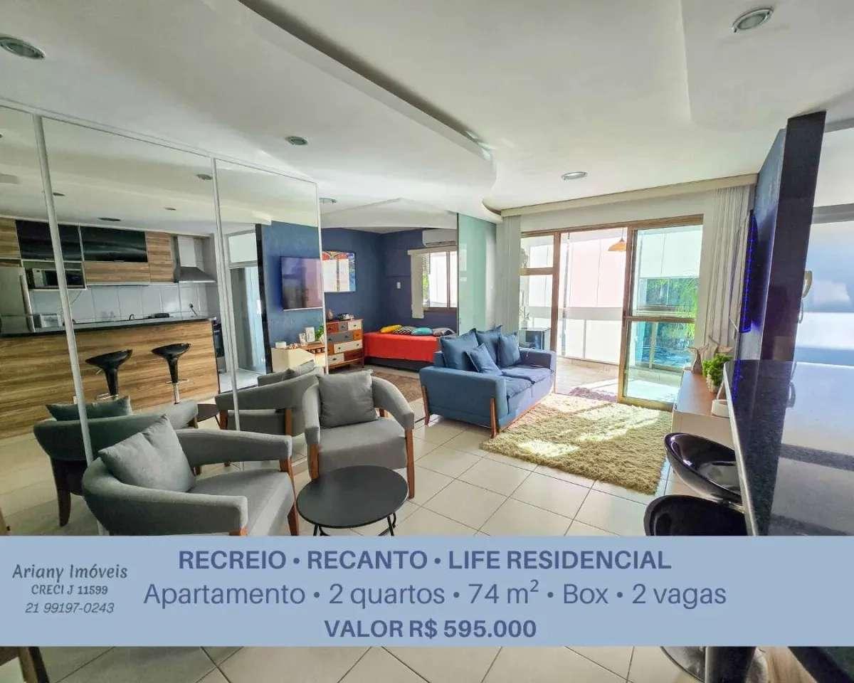 • Life Residencial Recreio | Apartamento 2 quartos 74 m²  • - Ariany Imóveis e Consultoria Imobiliária