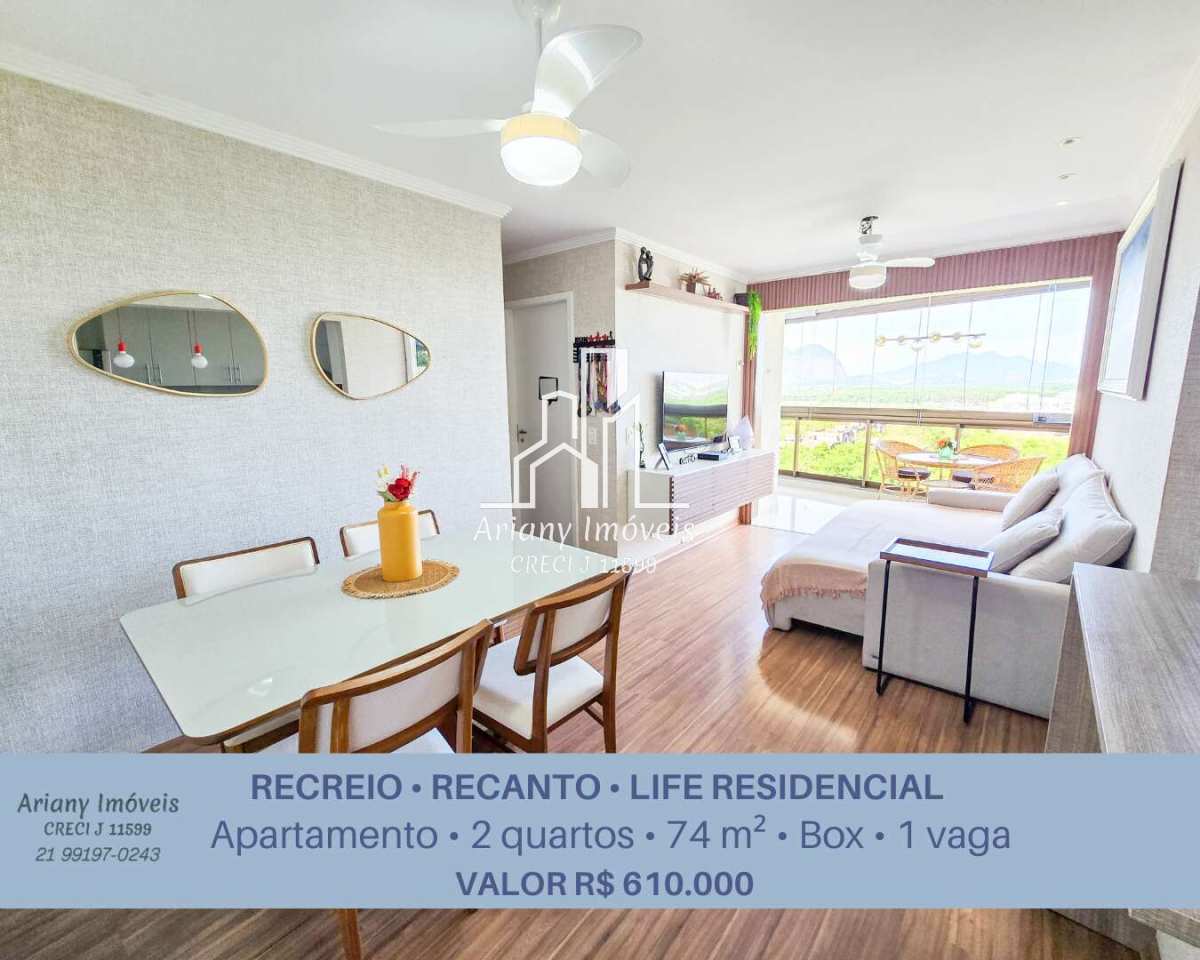 • Life Residencial Recreio | Apartamento 2 quartos 74 m²  • - Ariany Imóveis e Consultoria Imobiliária