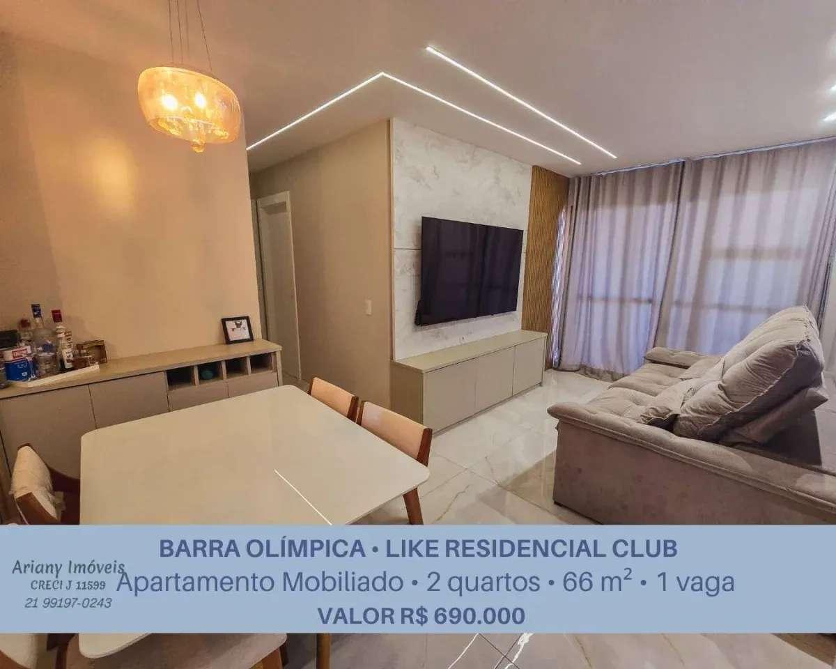 • Like Cyrela | Apartamento mobiliado 2 quartos, 1 suíte 66 m² - Barra Olímpica •  - Ariany Imóveis e Consultoria Imobiliária