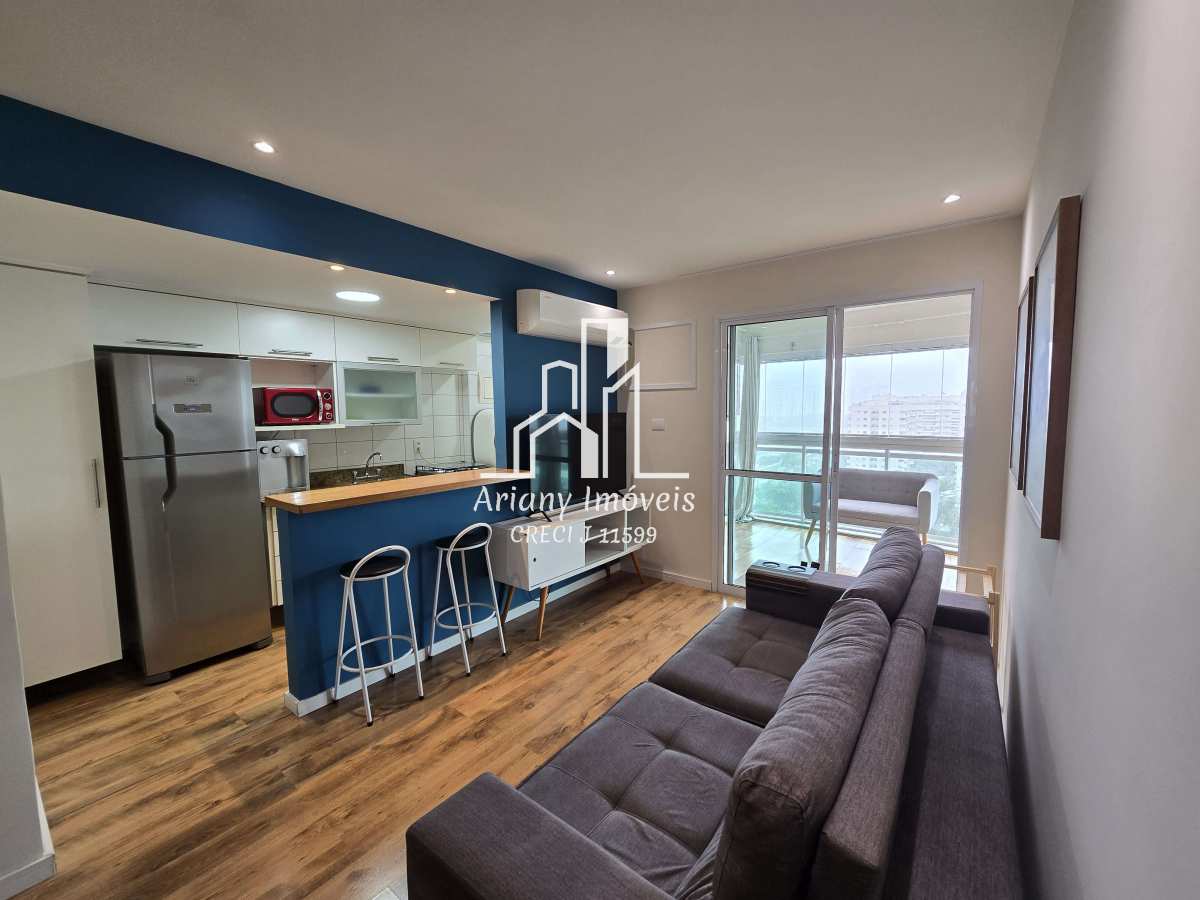 Locação Mobiliado Barra Sunday |  Apto 2 quartos 69 m² Av Salvador Allende - Ariany Imóveis e Consultoria Imobiliária