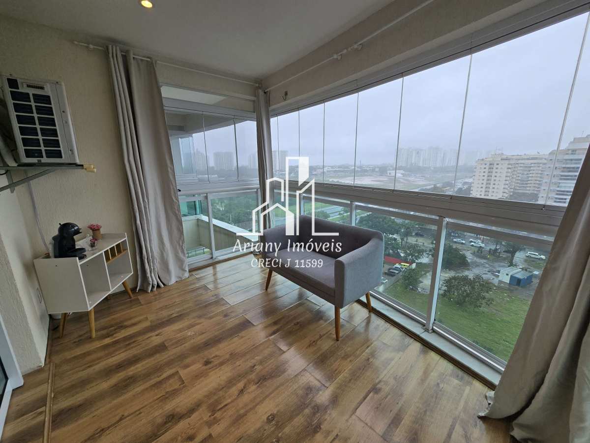 Locação Mobiliado Barra Sunday |  Apto 2 quartos 69 m² Av Salvador Allende - Ariany Imóveis e Consultoria Imobiliária
