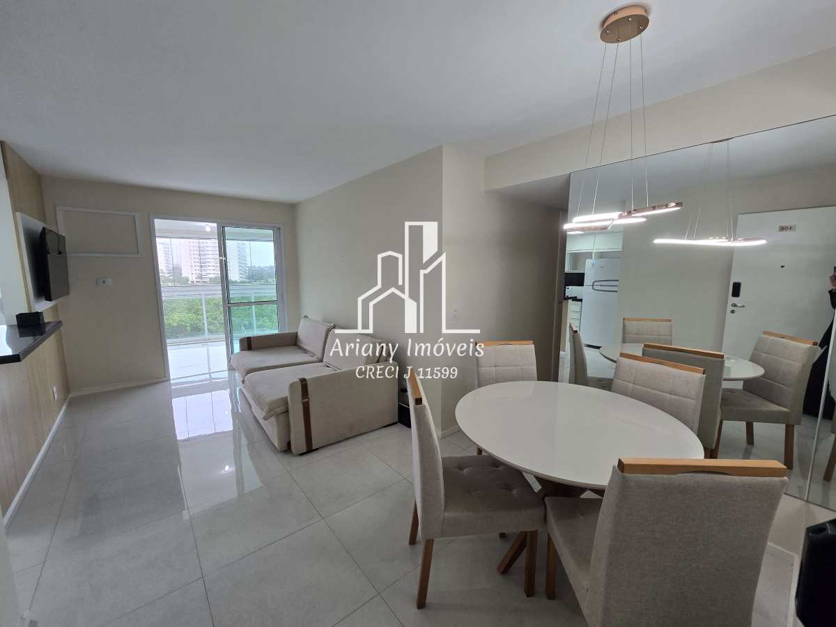 Locação Mobiliado Barra Sunday |  Apto 2 quartos 69 m² Av Salvador Allende - Ariany Imóveis e Consultoria Imobiliária