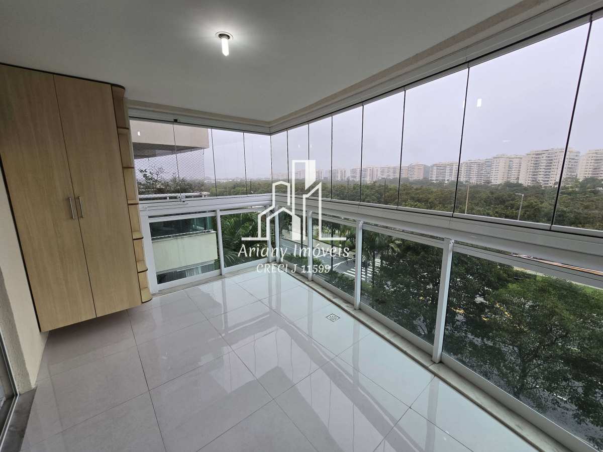 Locação Mobiliado Barra Sunday |  Apto 2 quartos 69 m² Av Salvador Allende - Ariany Imóveis e Consultoria Imobiliária