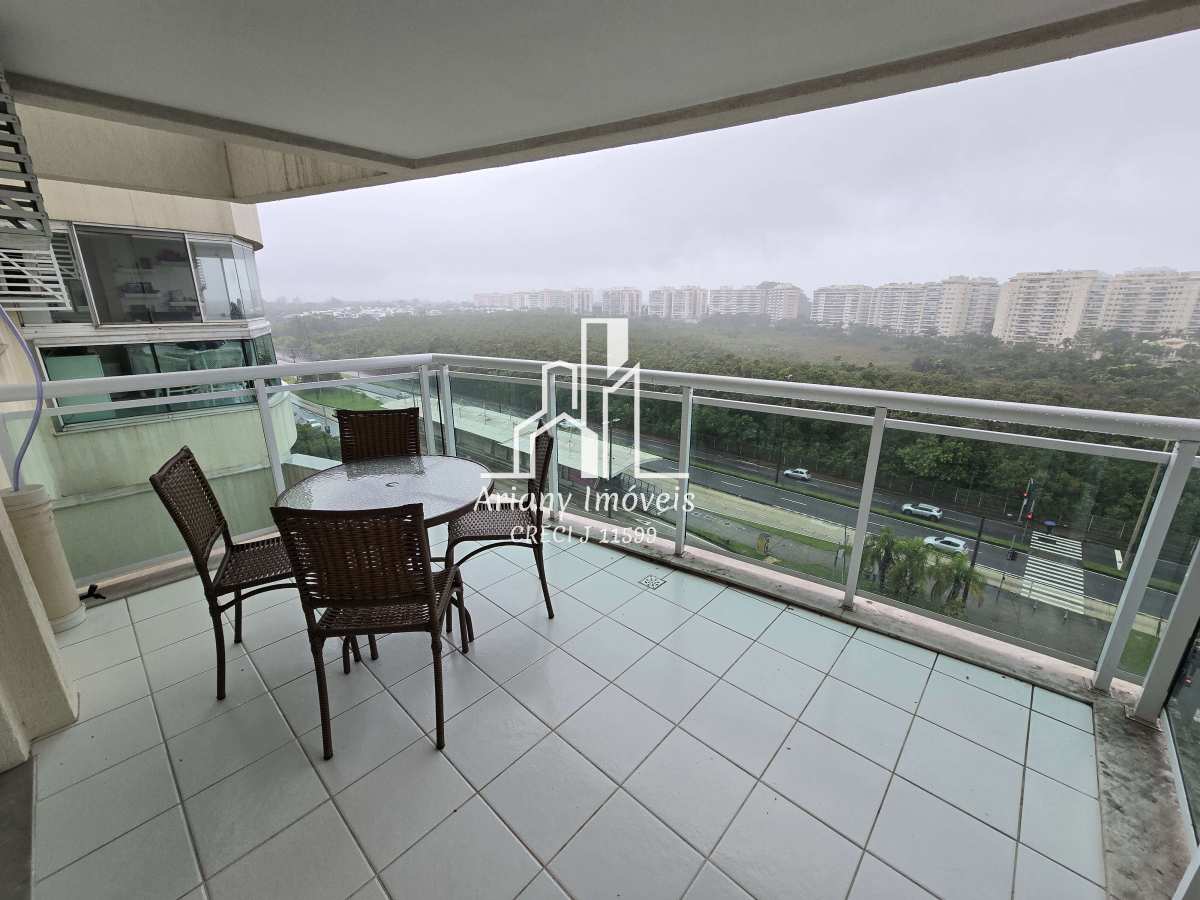 Locação Mobiliado Barra Sunday |  Apto 2 quartos 69 m² Av Salvador Allende - Ariany Imóveis e Consultoria Imobiliária
