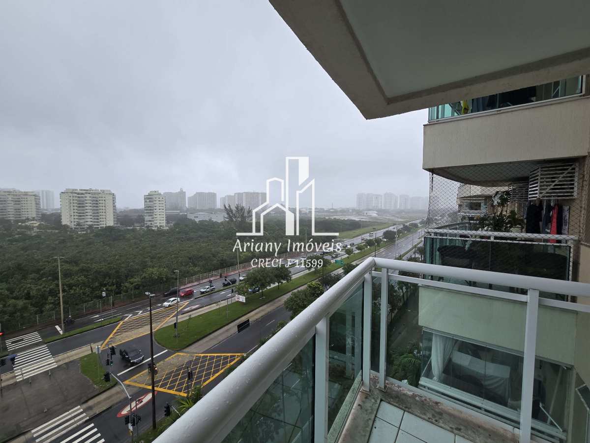 Locação Mobiliado Barra Sunday |  Apto 2 quartos 69 m² Av Salvador Allende - Ariany Imóveis e Consultoria Imobiliária