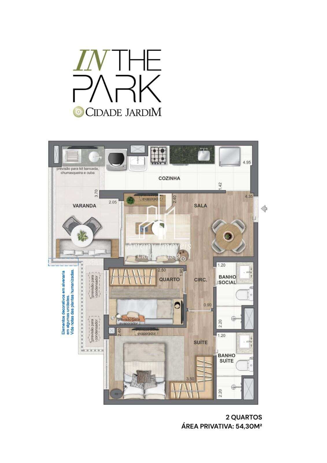 • In The Park | Lançamento Cidade Jardim - Barra Olimpica •  - Ariany Imóveis e Consultoria Imobiliária