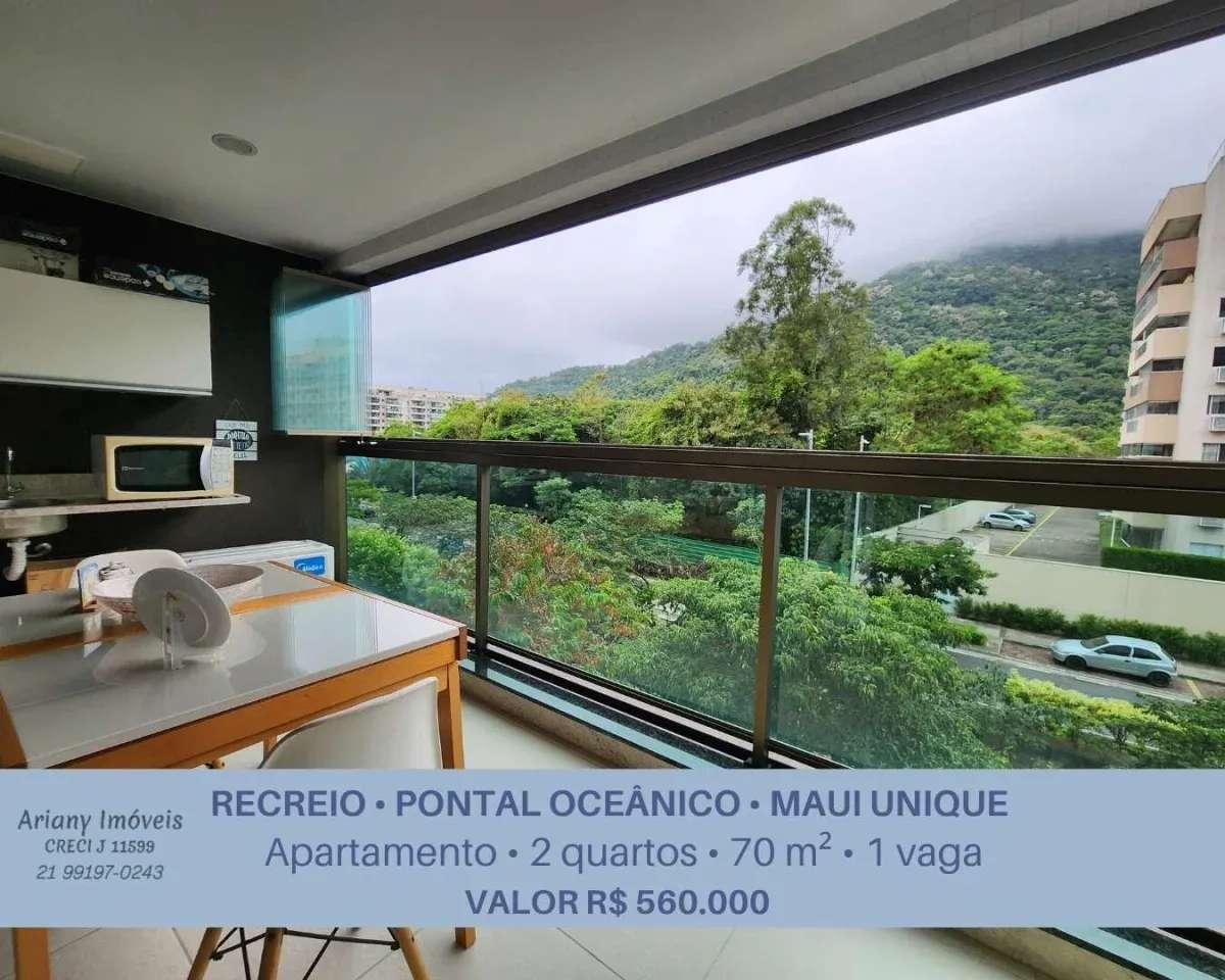 Maui Unique - Apartamento 2 Quartos 71m² no Recreio - Ariany Imóveis e Consultoria Imobiliária