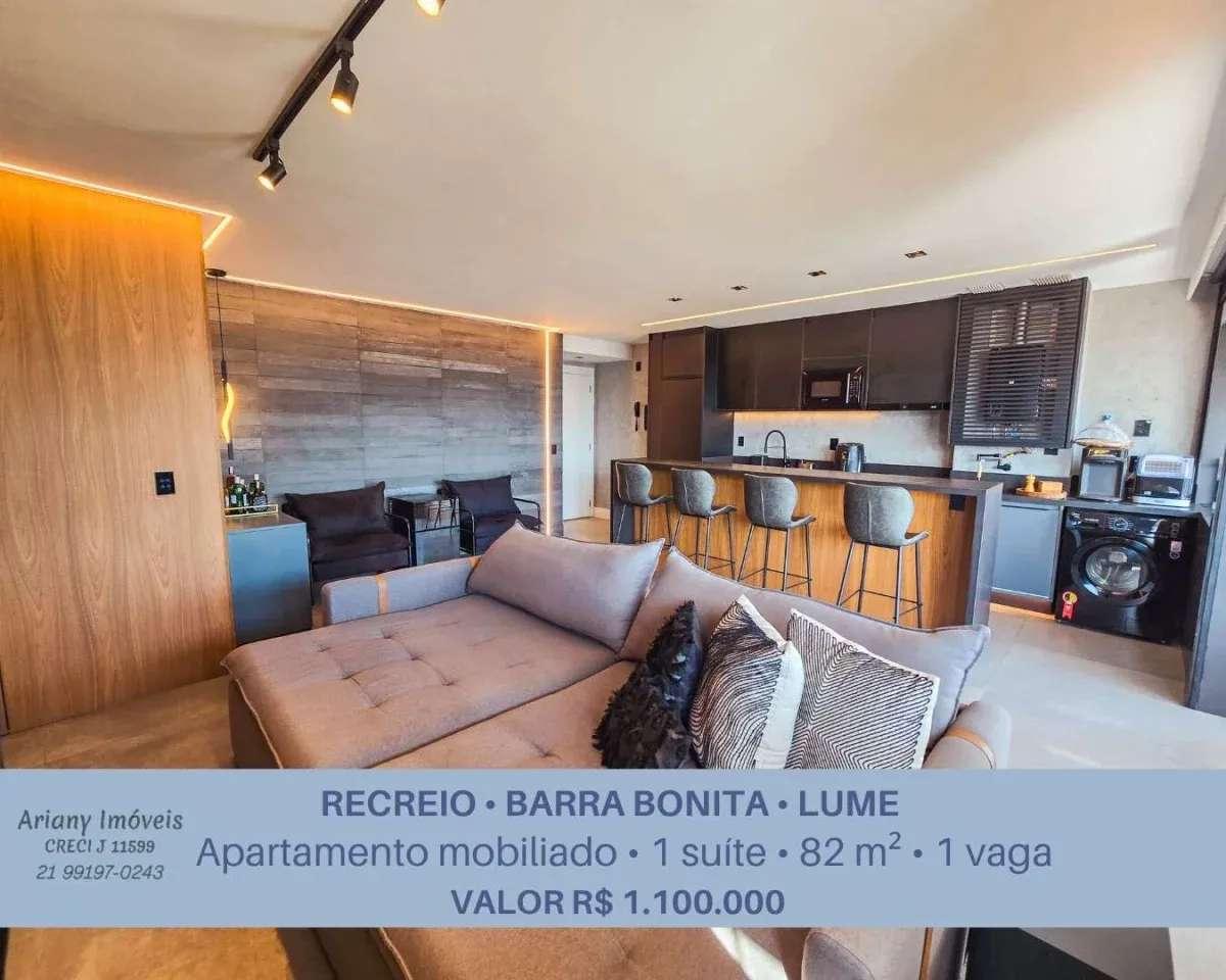Lume Barra Bonita | Lindo apto 1 suíte Mobiliado - Ariany Imóveis e Consultoria Imobiliária