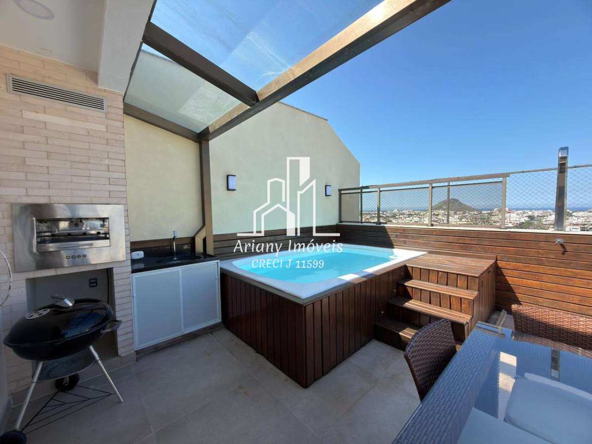 Ocean Breeze | Cobertura linear 2 quartos 165m² - Recreio  - Ariany Imóveis e Consultoria Imobiliária