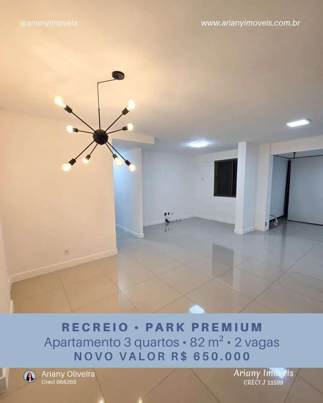• Park Premium Residence | Apartamento 3 quartos no Recreio - Ariany Imóveis e Consultoria Imobiliária