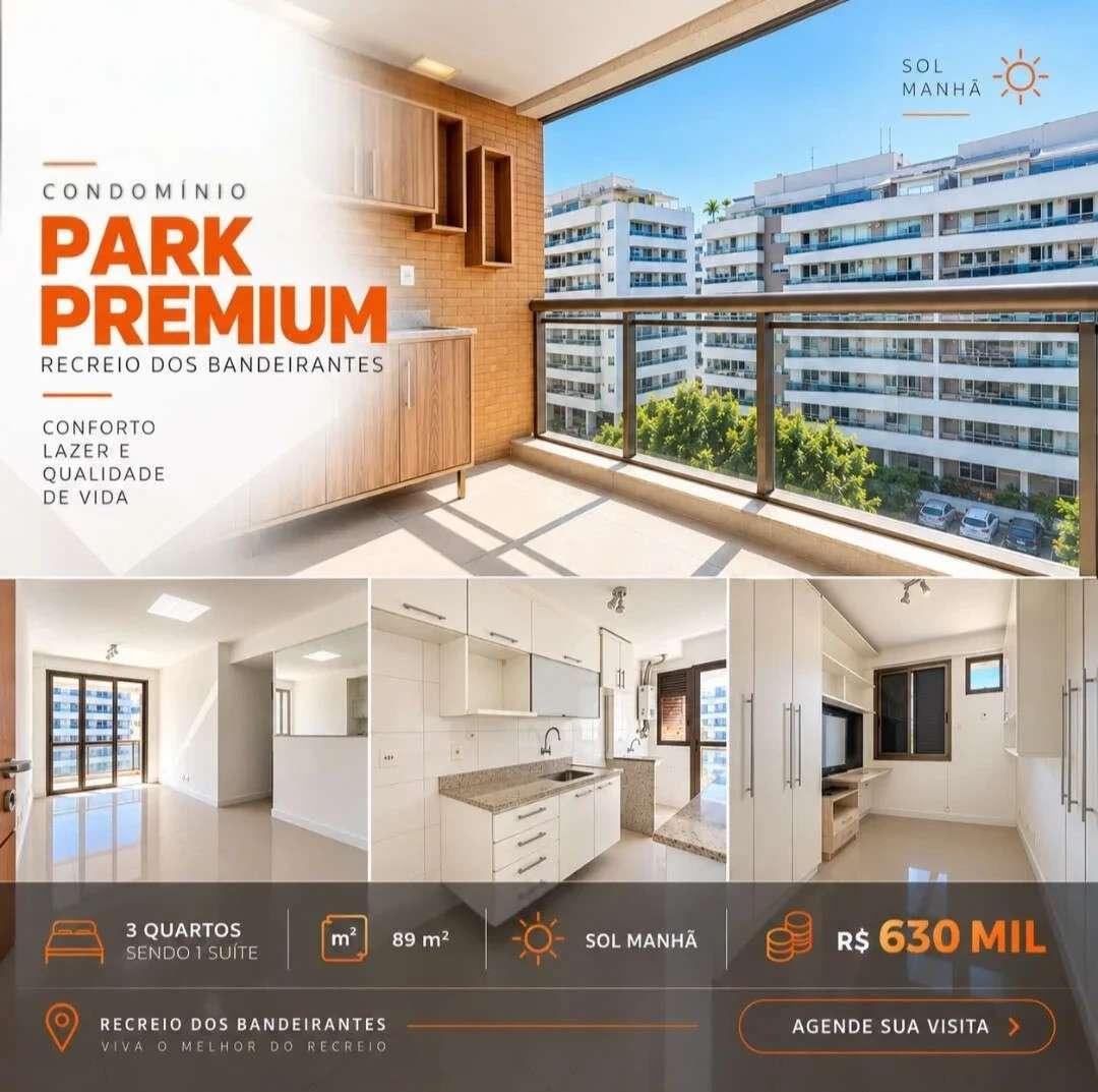 • Park Premium Residence | Apartamento 3 quartos no Recreio @arianyimoveis - Ariany Imóveis e Consultoria Imobiliária