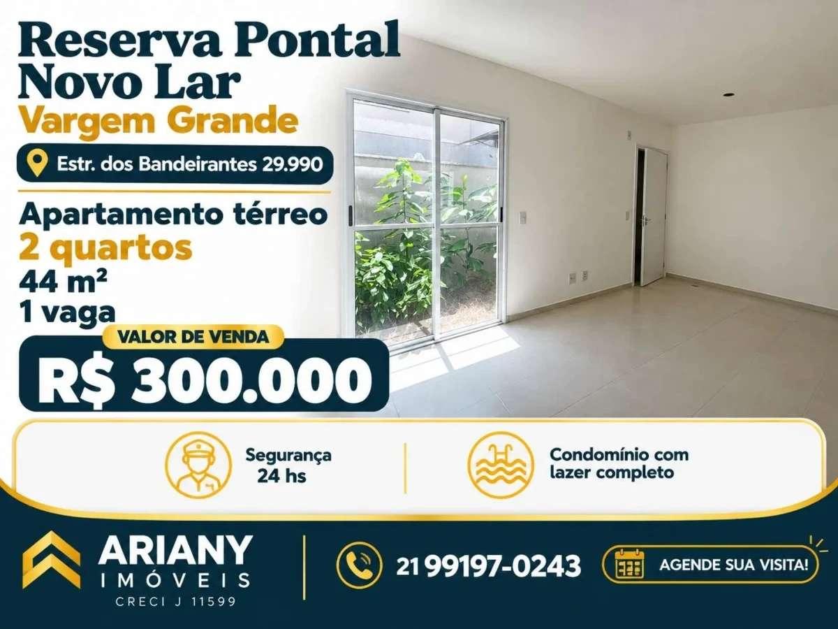 Reserva Pontal  • Apartamento 2 quartos em Vargem Grande - Ariany Imóveis e Consultoria Imobiliária