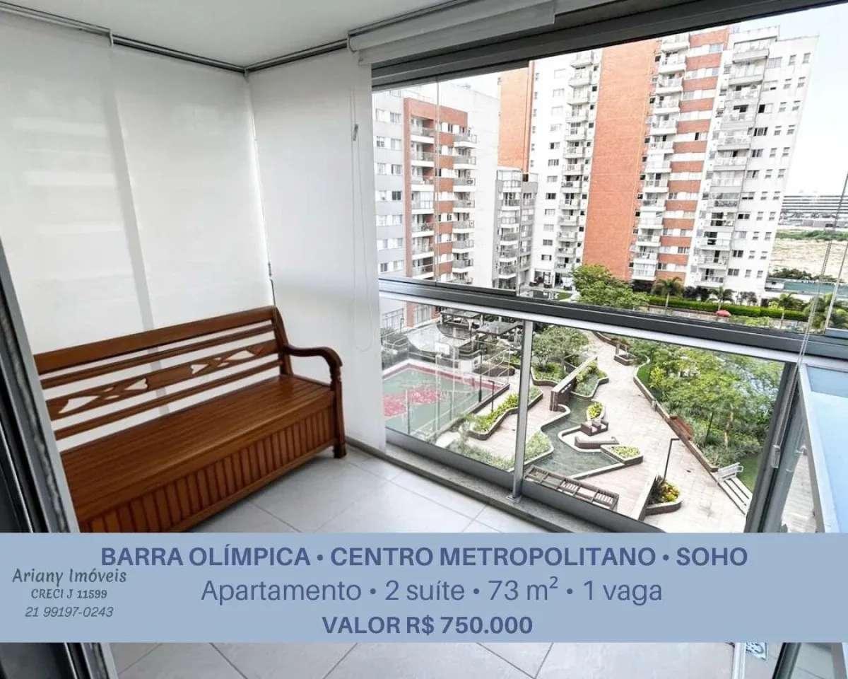 • Soho Residence Barra Olímpica | Apartamento 2 suítes 73 m² - Ariany Imóveis e Consultoria Imobiliária