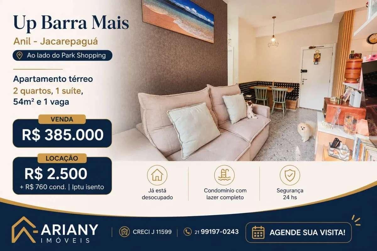 • Up Barra Mais | Apartamento 2 quartos - Jacarepaguá • @arianyimoveis